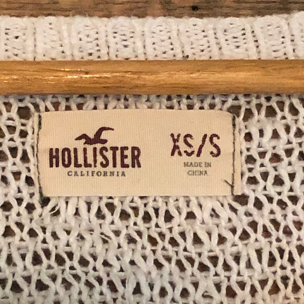 Hollister Long Sleeve Knit Sweater Size XS/S - Picture 5 of 6